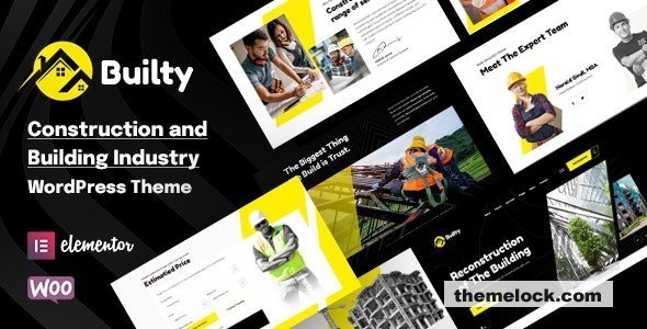 Builty v1.2.1 – Construction WordPress Theme