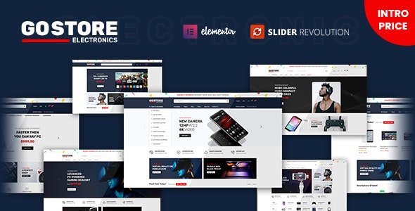 GoStore v1.2.4 – Elementor WooCommerce WordPress Theme