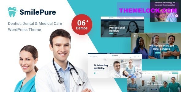 SmilePure v1.4.7 – Dental & Medical Care WordPress Theme