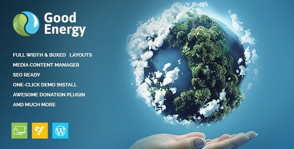 Good Energy v1.7.4 – Ecology & Renewable Power Company WordPress Theme