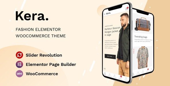 Kera v1.2.6 – Fashion Elementor WooCommerce Theme